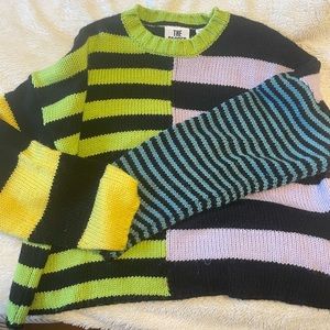 Urban Outfitters multi color sweater